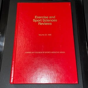 Exercise and sport sciences reviews